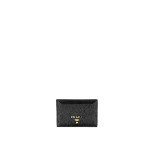 Prada Black Calfskin Wallet