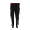 Dolce & Gabbana Black Elastane Athletic Pants