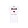 Moschino Couture White Cotton T-Shirt