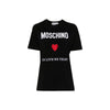 Moschino Couture Black Cotton T-Shirt