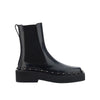 Valentino Garavani Black Calfskin Chelsea Boots