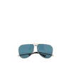 Saint Laurent Silver Metal Sunglasses