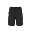 Valentino Black Nylon Bermuda Shorts