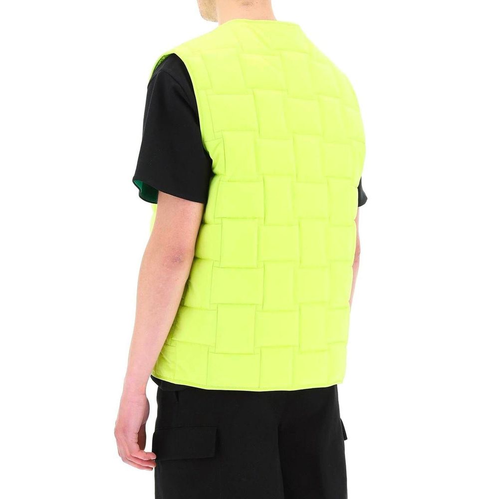 Bottega Veneta Grøn Polyamid Ærmeløs Jakke