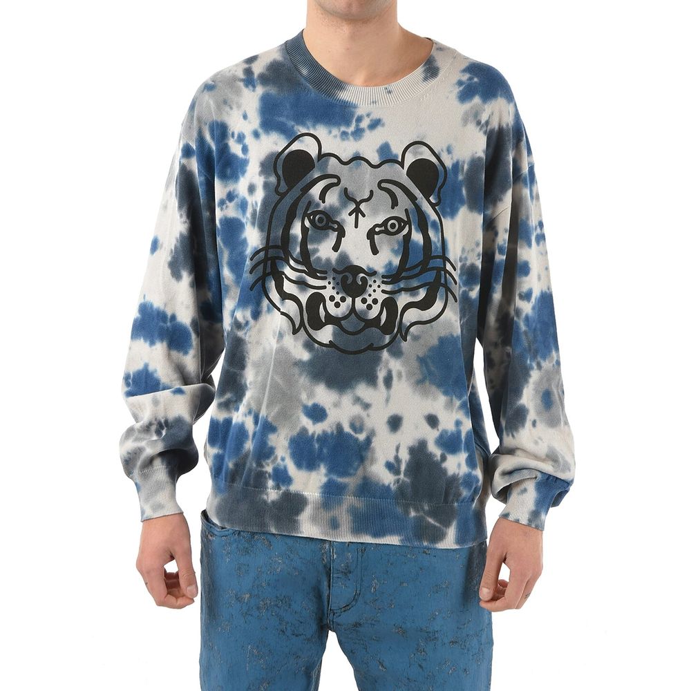 Pulover Kenzo din bumbac imprimat