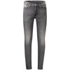 Calvin Klein Black Cotton Men's Slim Taper Jeans