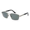 Serengeti Gray Metal Sunglasses