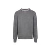 Brunello Cucinelli Gray Cashmere Men Sweater