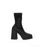 Stella McCartney Black Leather Ankle Boots