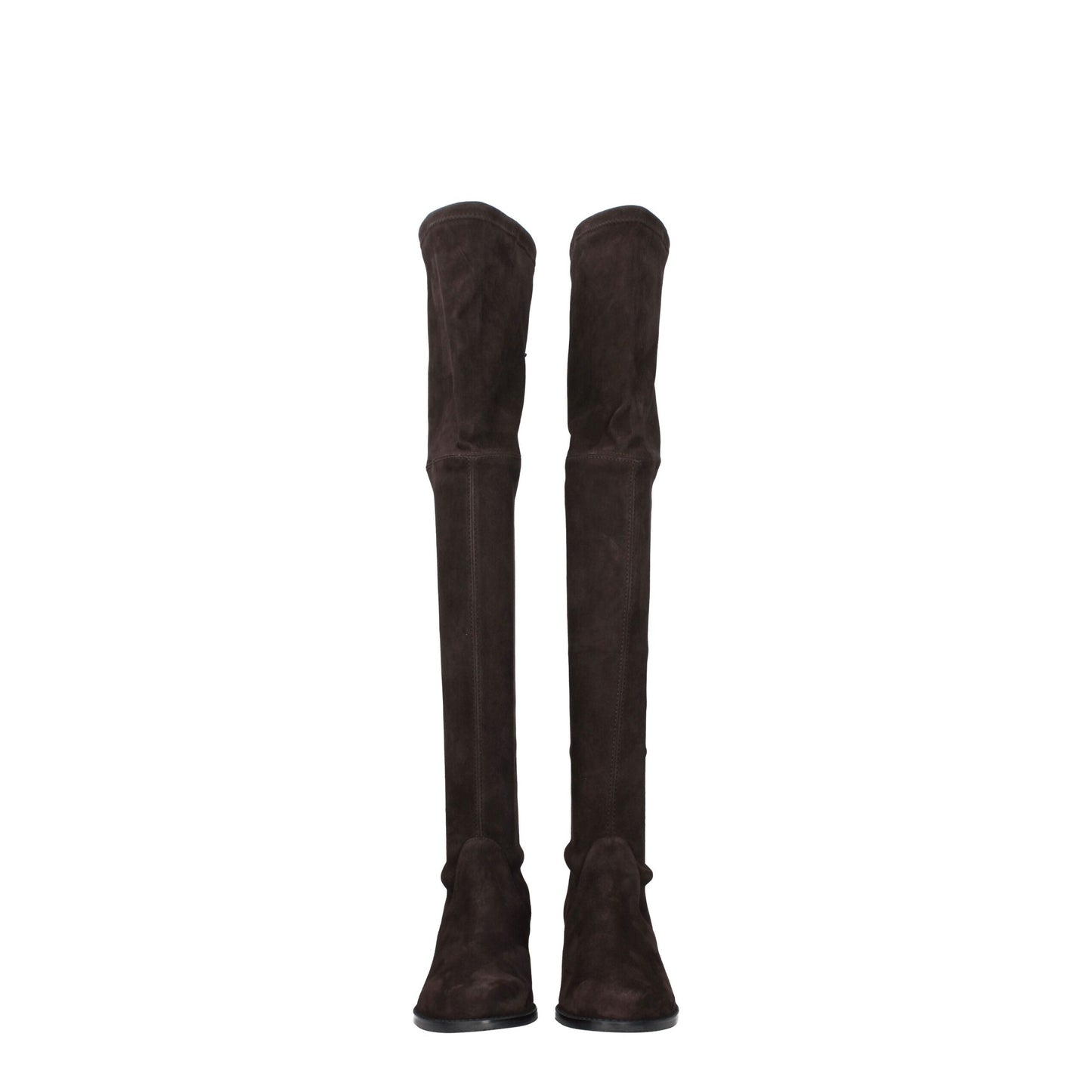 Stuart Weitzman Brown Leather Over The Knee