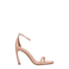 Lanvin Pink Leather Stiletto Heel Sandals