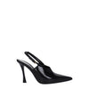Givenchy Black Leather High Heel Pumps