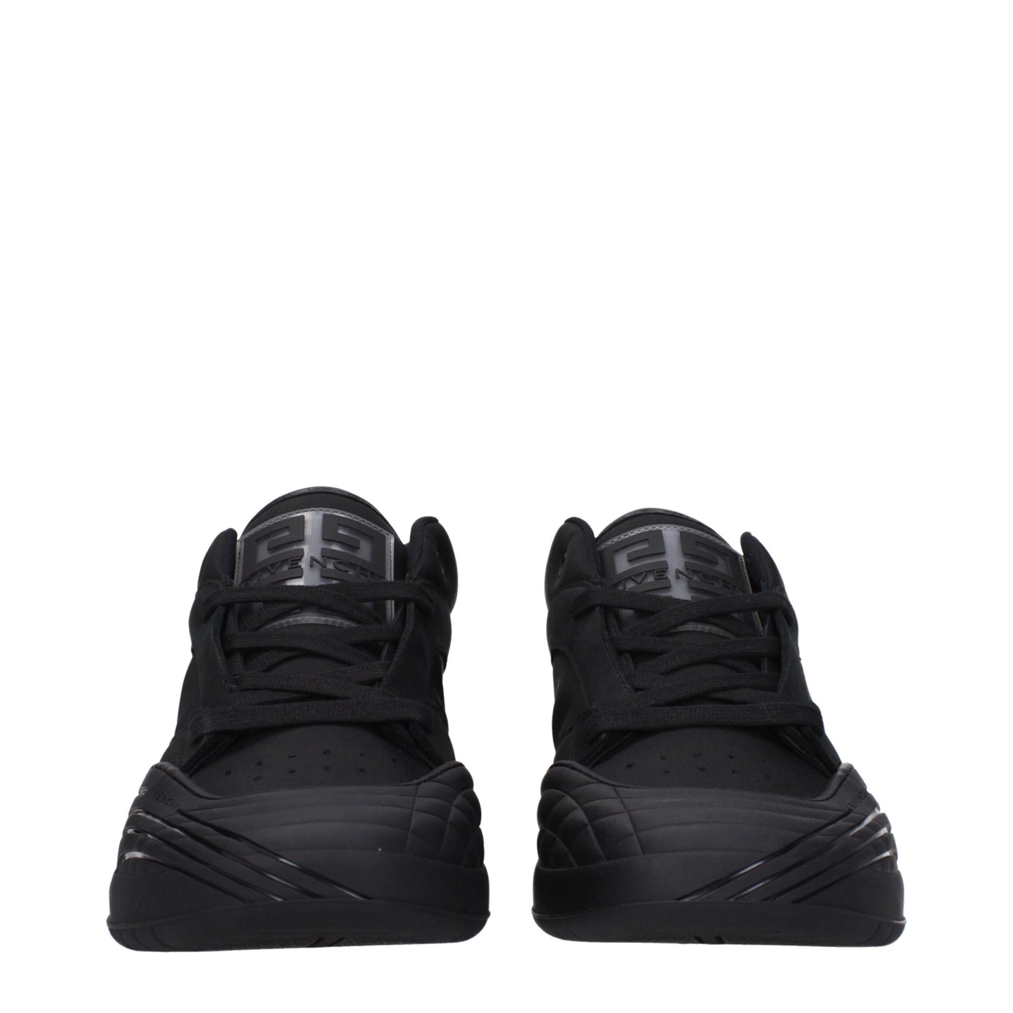 Givenchy Black Fabric Low Top Sneakers