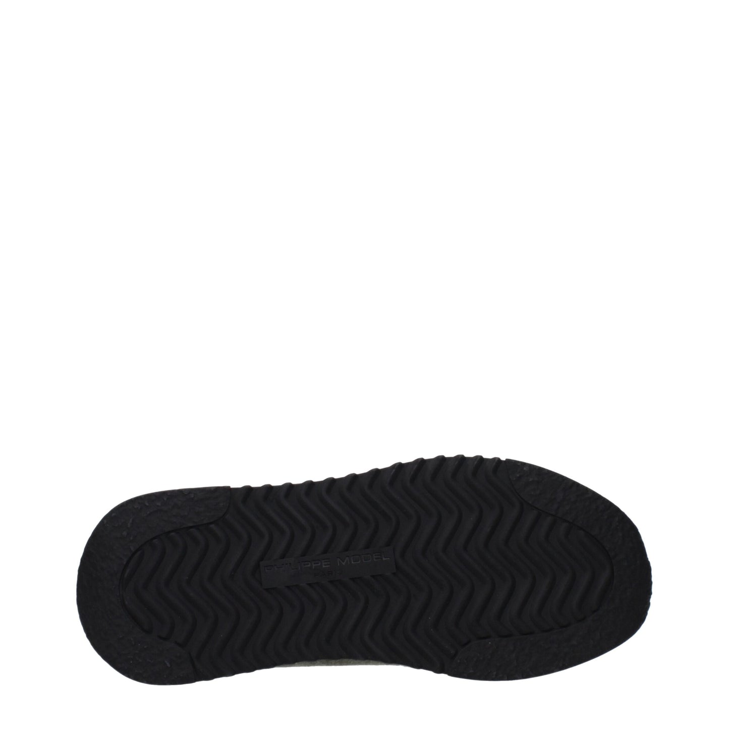 Philippe Model Green Leather Athletic Sneakers