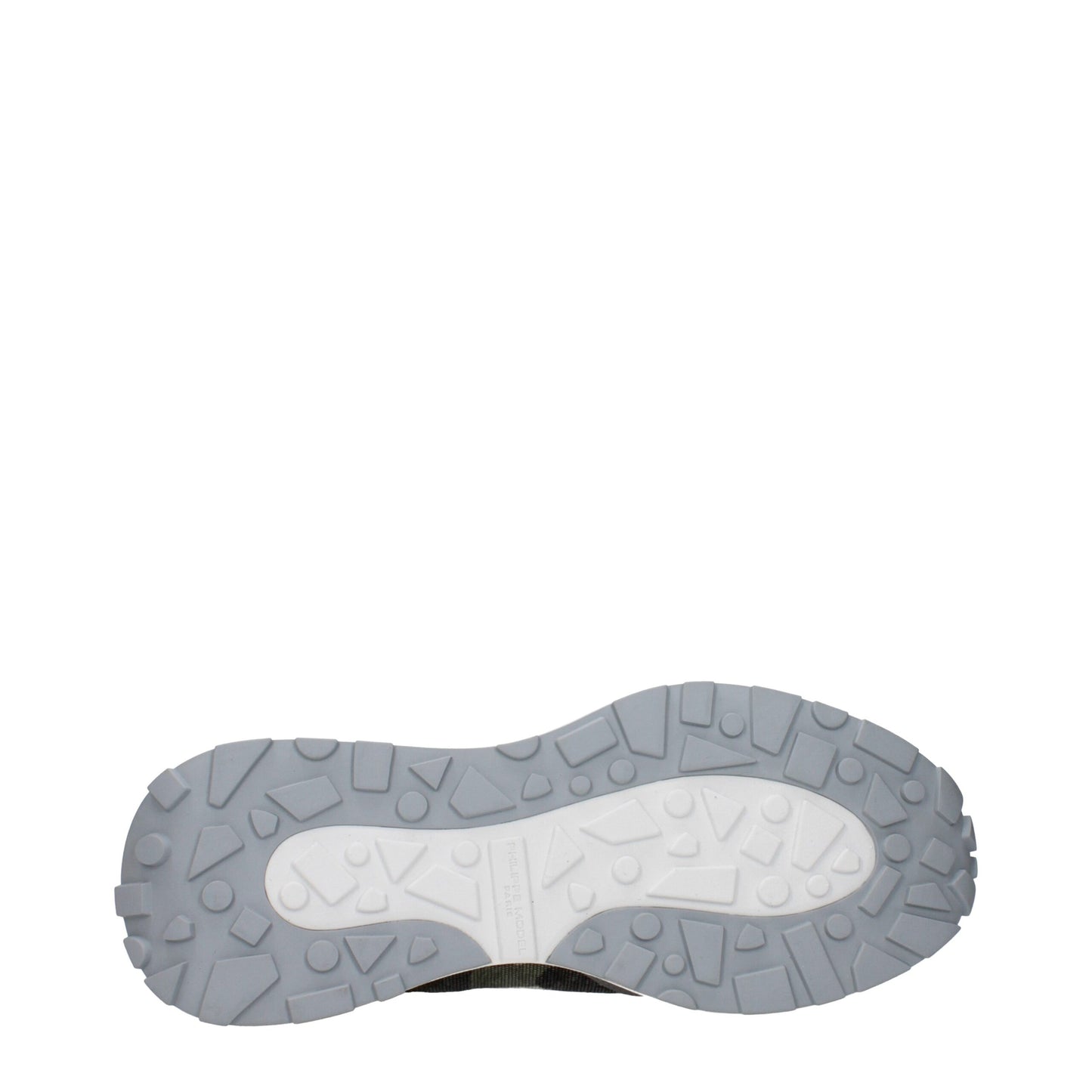 Philippe Model Green Fabric Chunky Sneakers