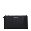 Michael Kors Black Leather Clutch Bag