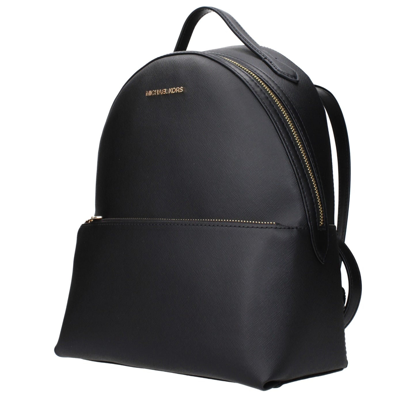 Michael Kors Black Leather Backpack