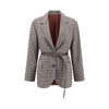 Brunello Cucinelli Brown Wool Blazer