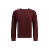 Jil Sander Bordeaux Fleece Wool Sweatshirt