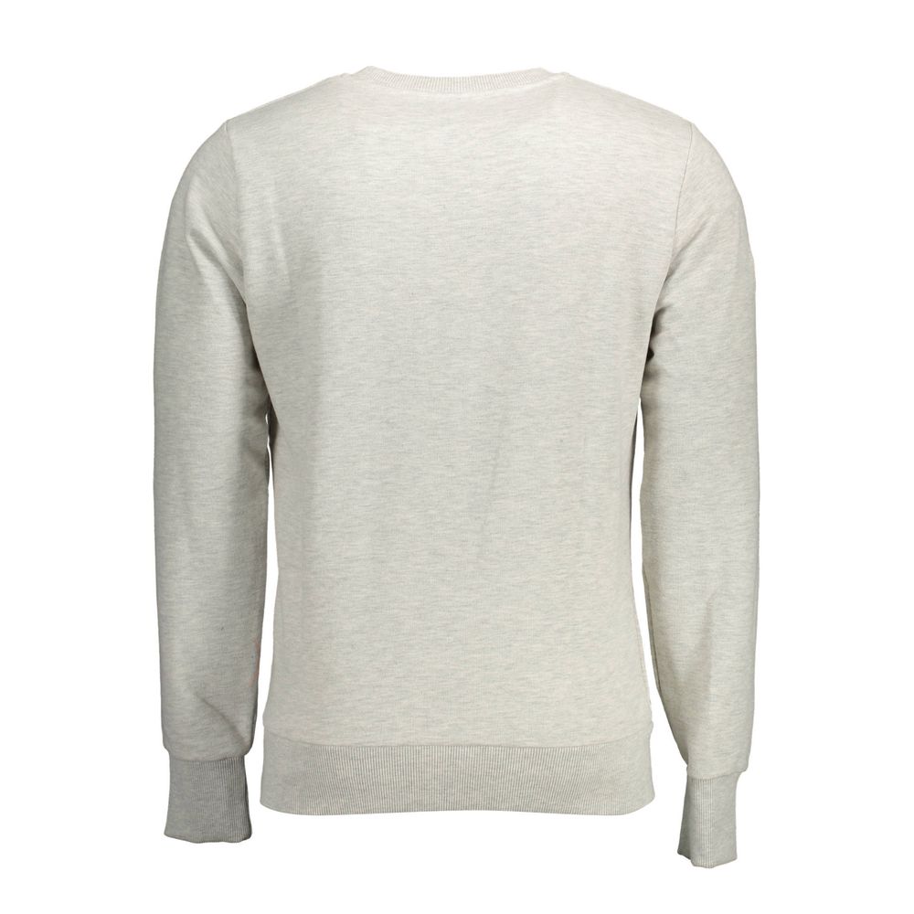 Superdry Gray Cotton Men Sweater