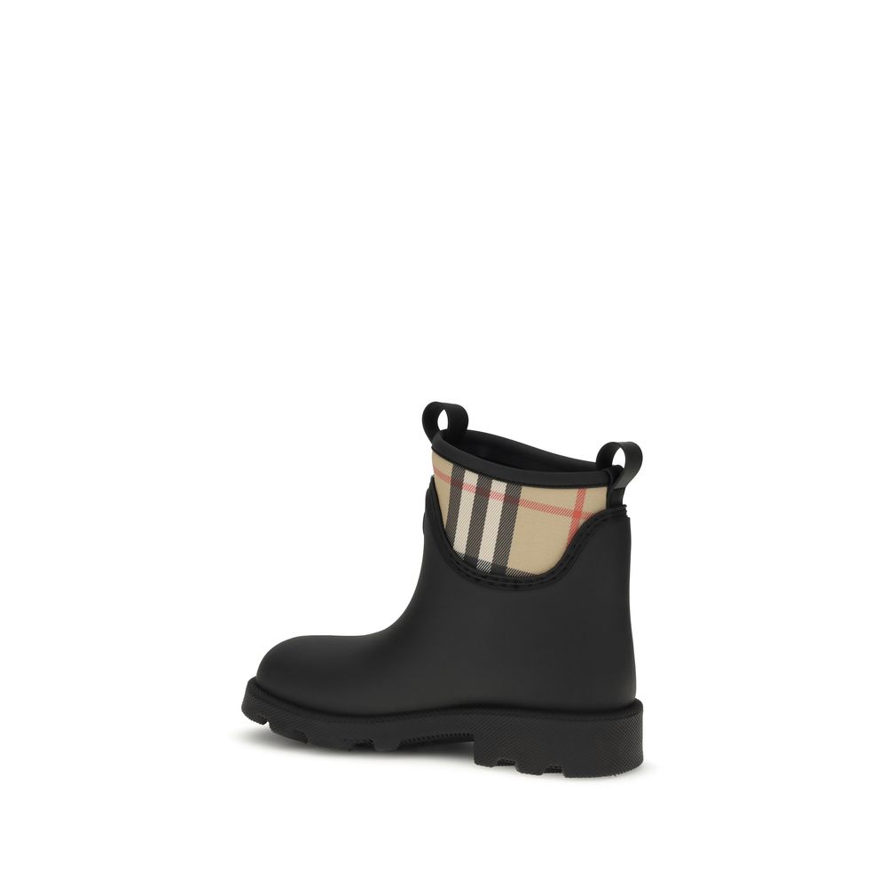 Ghete Burberry Marsh Stamp din cauciuc