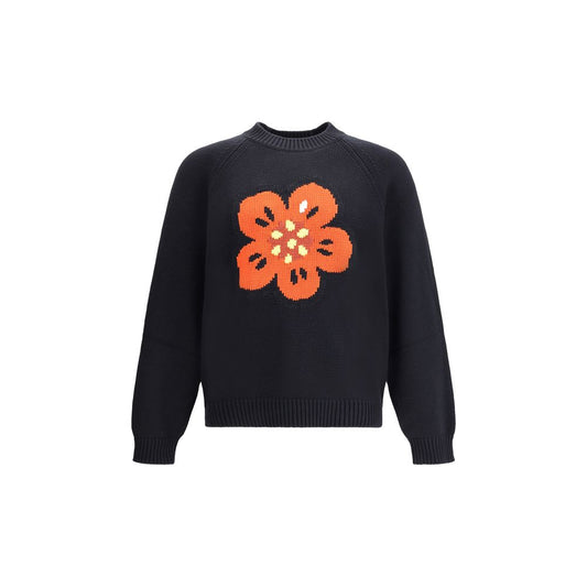 Kenzo Black Cotton Sweatshirt