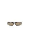 Balenciaga Brown Acetate Sunglasses