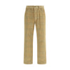 Burberry Brown Cotton Casual Pants