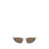 Alexander McQueen Gold Metal Sunglasses
