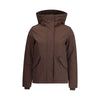 Woolrich Brown Cotton Full-Length Jacket