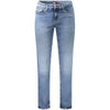 Blugi slim fit din bumbac albastru pentru bărbați Tommy Hilfiger