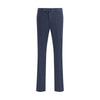 PT Torino Blue Cotton Casual Pants