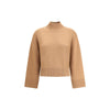 Fabiana Filippi Beige Fleece Wool Sweatshirt