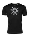 Dolce & Gabbana Black Sacred Heart Cotton Crew Neck T-shirt