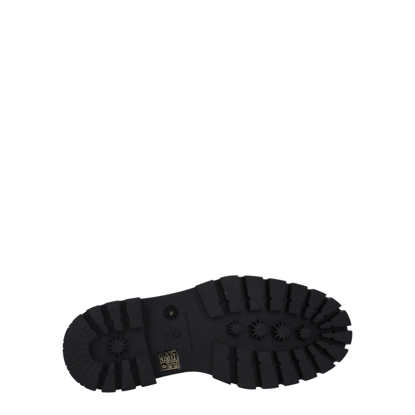 Stuart Weitzman sorte læderankelstøvler