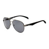 Kenneth Cole Gray Metal Sunglasses
