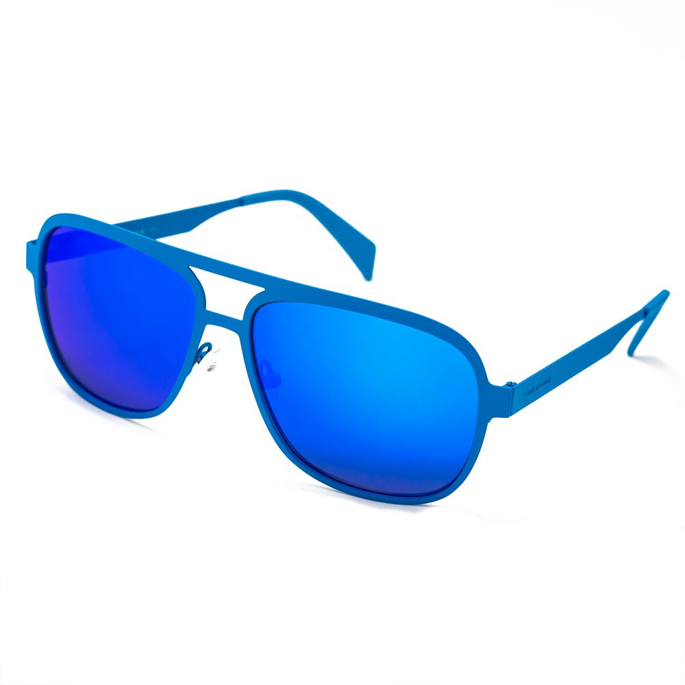 Italia Independent Blue Metal Sunglasses
