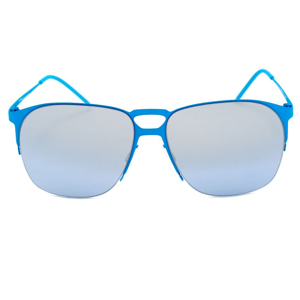 Italia Independent Blue Metal Sunglasses