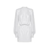 BLANCA VITA White Polyester Casual Dress
