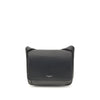 Saint Laurent Black Calf Leather Bos Taurus Shoulder Bag