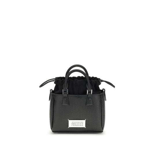 Margiela Black Calf Leather Bos Taurus Shoulder Bag