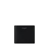 Saint Laurent Black Calf Leather Bos Taurus Wallet