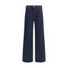Citizens of Humanity Blue Recycled Cotton Straight-Leg Jeans