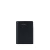 Saint Laurent Black Calf Leather Bos Taurus Wallet