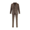 Tagliatore Brown Cotton Two-Piece Suit