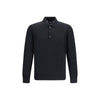 Giorgio Armani Black Fleece Wool Sweatshirt