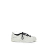 Y-3 White Calf Leather Bos Taurus Low Top Sneakers