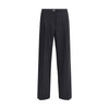 Cruna Black Polyester Casual Pants