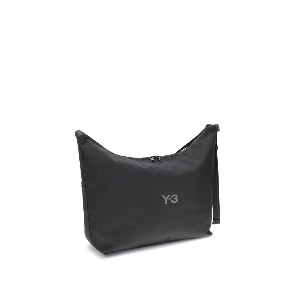Y-3 Black Polyamide Shoulder Bag