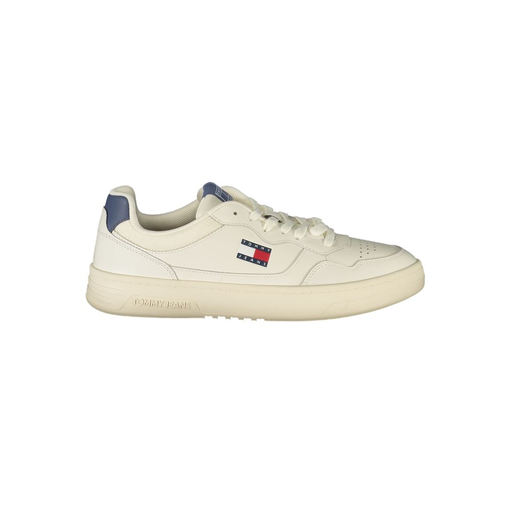 Pantofi sport Tommy Hilfiger din piele albă pentru bărbați